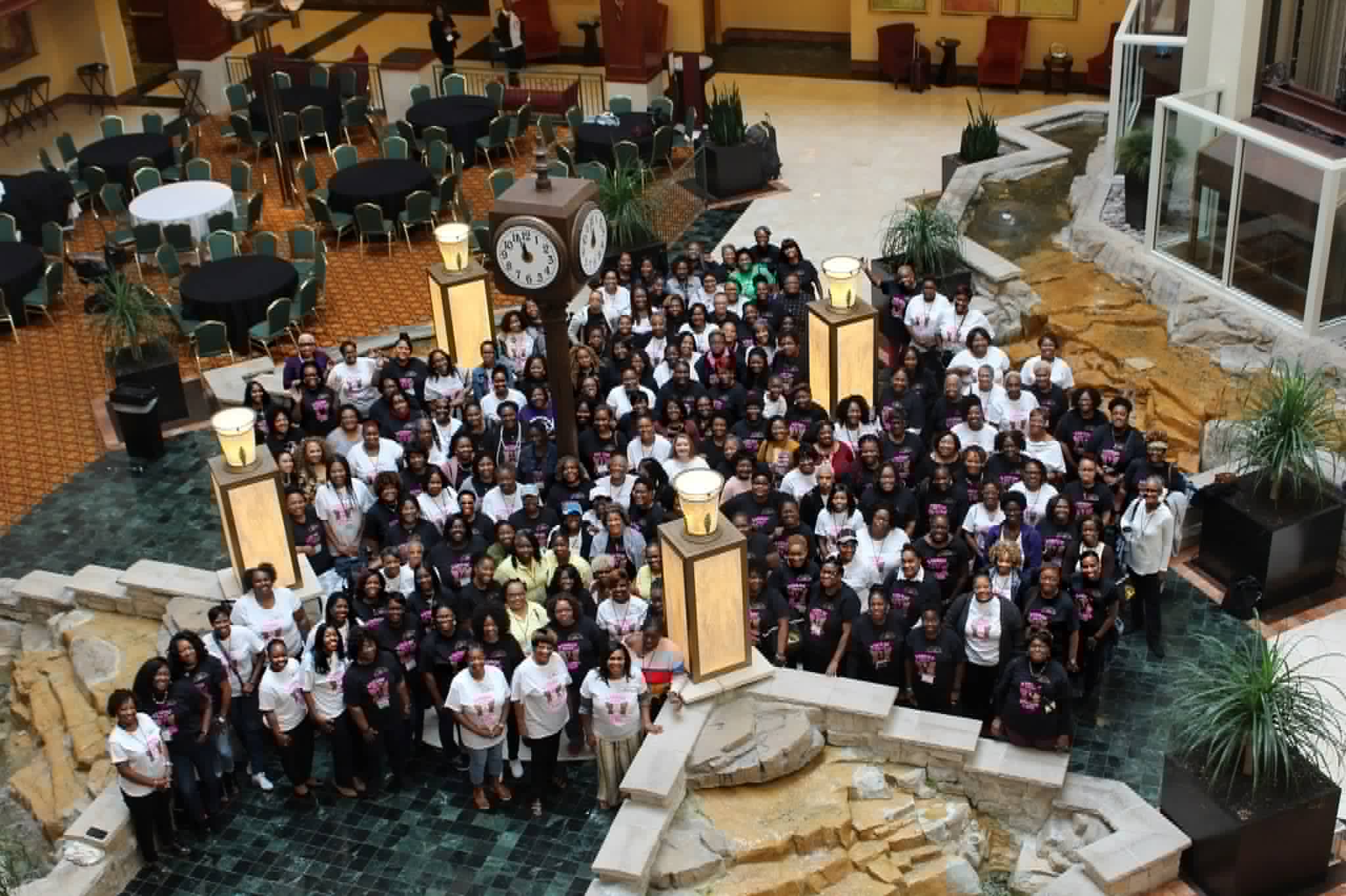 Attendees at the Christian Book Lover's Retreat